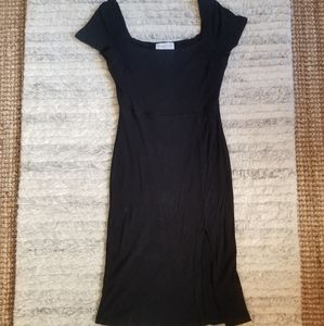 Modern citizen midi ribbed dress